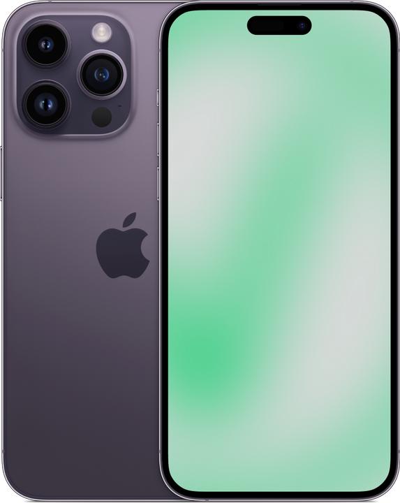 Revendo iPhone 14 Pro Max (128 Go, Pourpre foncé, 6.70", 48 Mpx, SIM + eSIM, A / Comme neuf)