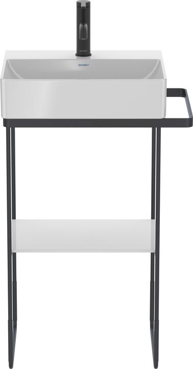 Produktbild Duravit Metallkonsole DURASQUARE bodenst höhenv. +50mm f HWB 073245 sw ma (51.5 x 33.5 x 79 cm)
