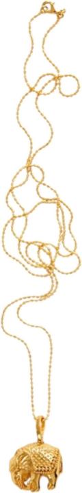 Image du produit Steinkult Halskette Elefant (Laiton 18 ct ennobli d'or)