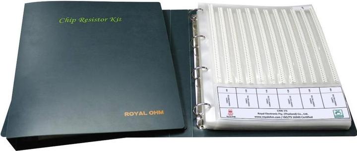 Royalohm Jeu de résistances à couche épaisse CMS 1206 0.5 W 5 % HP06W2JE012KIT