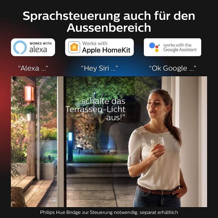 Actual product image Philips Hue Imprint Base (1200 lm, IP44)