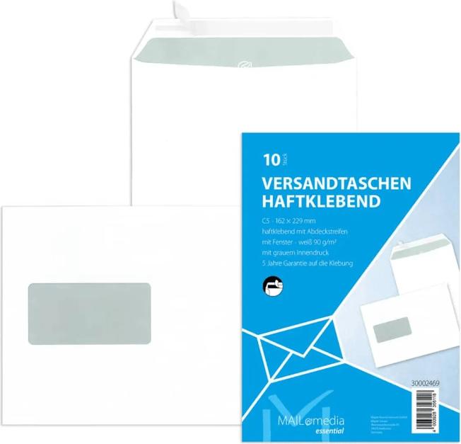Actual product image Elepa Envelope with window left (10 pcs.)