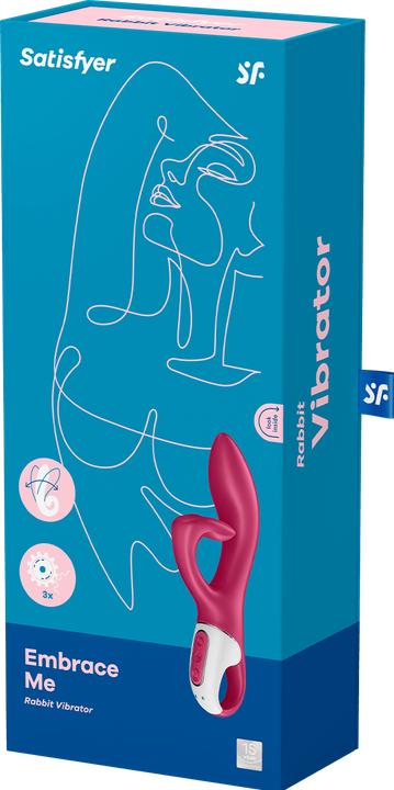 Produktbild Satisfyer Embrace Me Rabbit Vibrator - Berry
