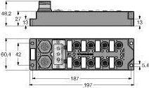 Produktbild Turck Feldbusmodul FLDP-IOM124-0001