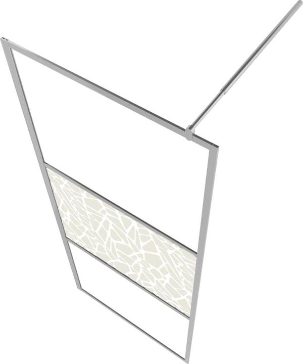 Actual product image vidaXL Duschwand (195 cm, 80 cm, 195 cm)