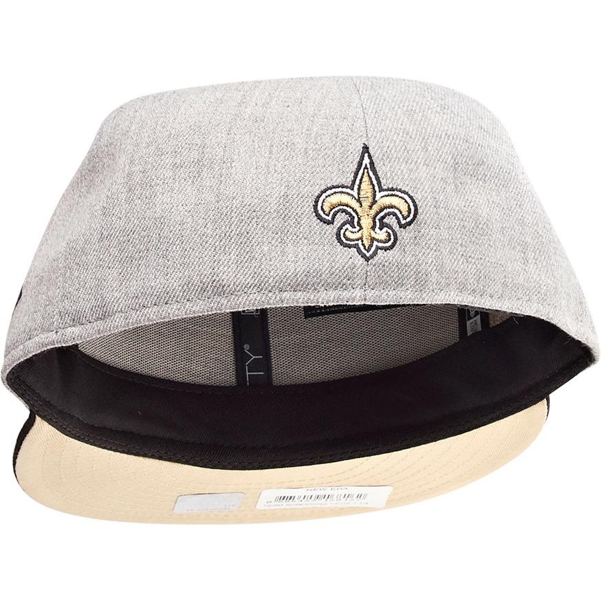 Thumbnail - New Era, Herren, Cap, 59Fifty Cap - SCREENING NFL New Orleans Saints 6 7/8, Grau, (6 7/8)