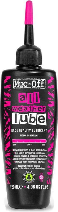 Muc-Off All Weather Lube (120 ml, Universal Lubricant)