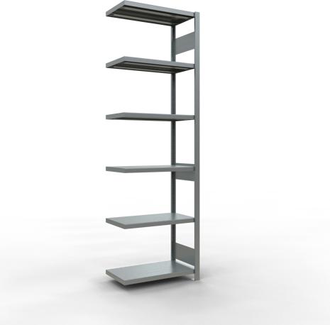 Actual product image Schulte Lagertechnik MULTIplus250 boltless add-on bay system with length bolts