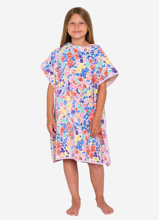 Image du produit Olaian Poncho surf Enfant de 110 à 135 cm - 500 Daisy multicolore