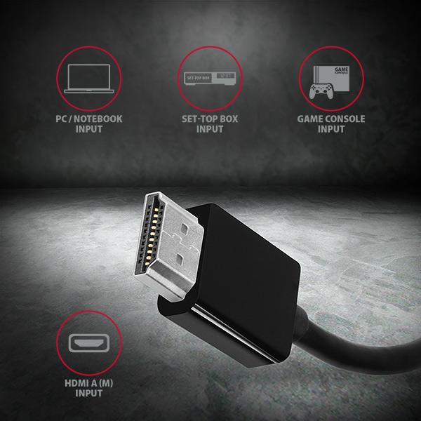 Produktbild Axagon HDMI (Typ A) — VGA (HDMI, VGA, 4.20 cm)