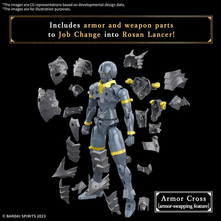 Produktbild Bandai 30 Minutes Fantasy - Rosan Lancer
