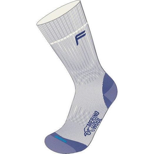 Fuse, Herren, Sportsocken, F Lite Mountaineering NT A 100 blue Merino Socke wadenhoch (43-46) (43 - 46), Blau