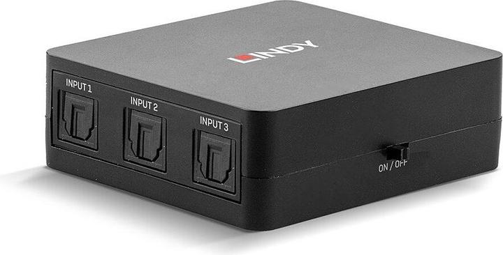 Produktbild Lindy 3 Port Optical Audio Switch (TOSLINK)