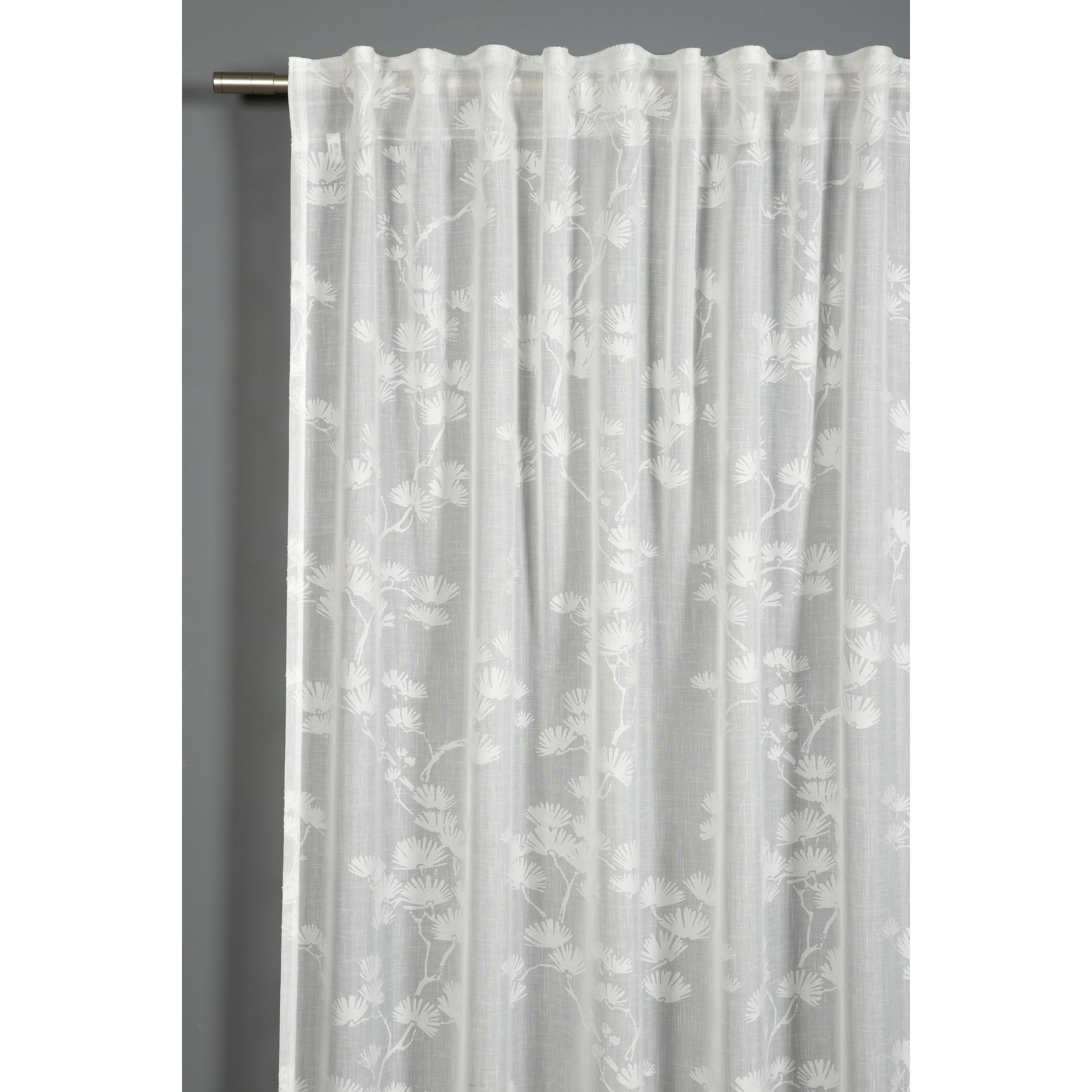 Gardinia, Vorhang, Schal mit Gardinenband (140 x 245 cm)