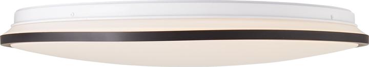 Actual product image Brilliant Heida LED surface-mounted ceiling panel 48cm black (3000 lm)