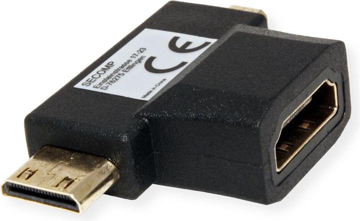 Image du produit Value T-Adaptateur HDMI HDMI (HDMI, 2 cm)