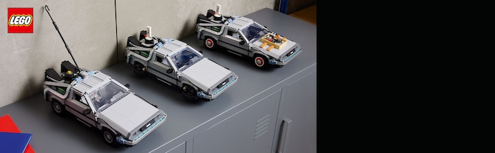 Image du produit LEGO La machine à remonter le temps de Retour vers le futur (10300, LEGO Icons, LEGO difficiles à trouver)