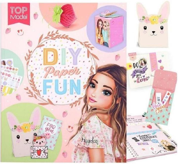 Actual product image Top Model DIY Paper Fun Book