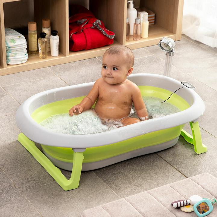 Actual product image InnovaGoods Foldable baby bathtub
