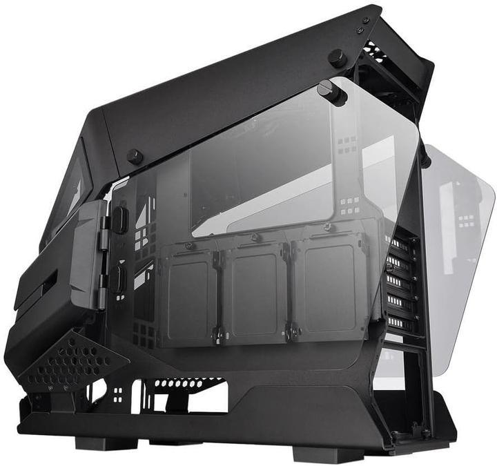 Produktbild Thermaltake AH T200 Helicopter Styled Open Frame Tempered Glass Swing Door Micro Case CA1R400S1WN00 (mATX, Mini-ITX)