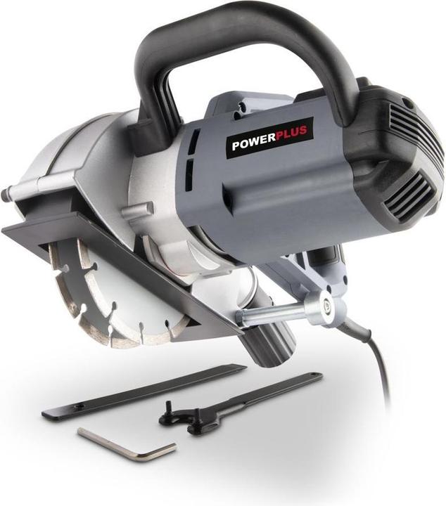 Image du produit Powerplus Rainureuse à mur 1700W Ø 150mm - 2 Acc.