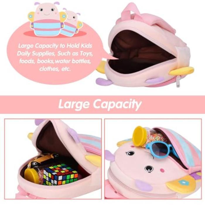 Produktbild Only-Bags.Store Kindergarten Rucksack Plüsch Schulranzen niedliche Tiere