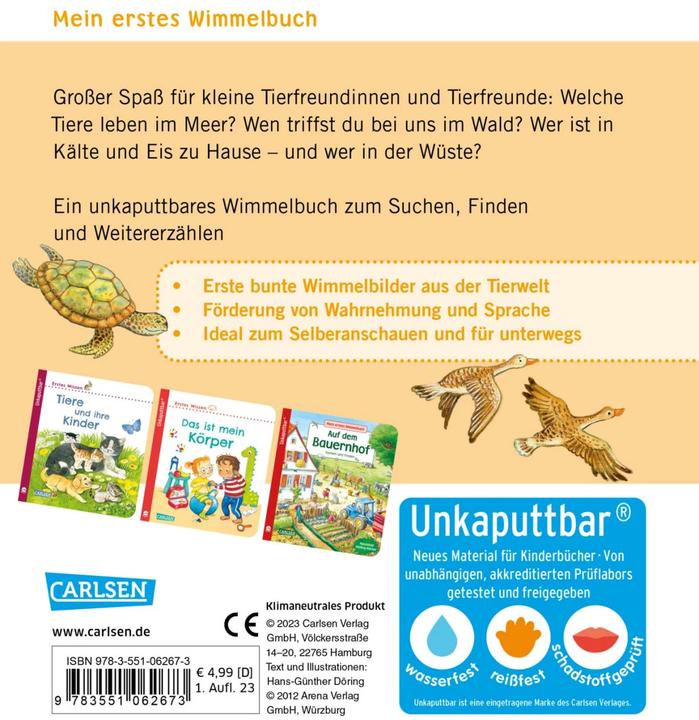 Actual product image Picture Book Baby Pixi HB23 (German)