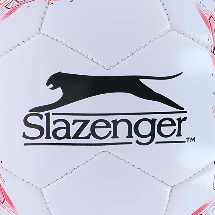 Actual product image Slazenger - Fussballball Grösse 5 (weiss / rot) (5)