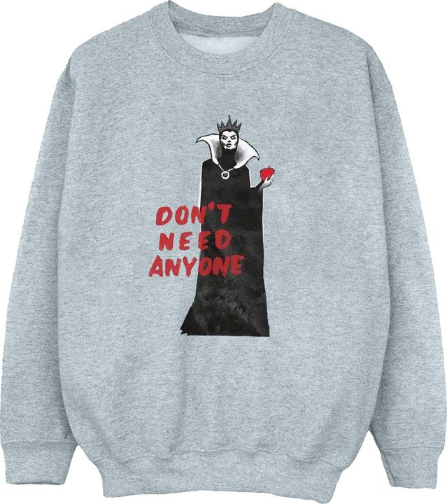 Actual product image Disney Girls Villains Don't Need Anyone Sweatshirt (104)