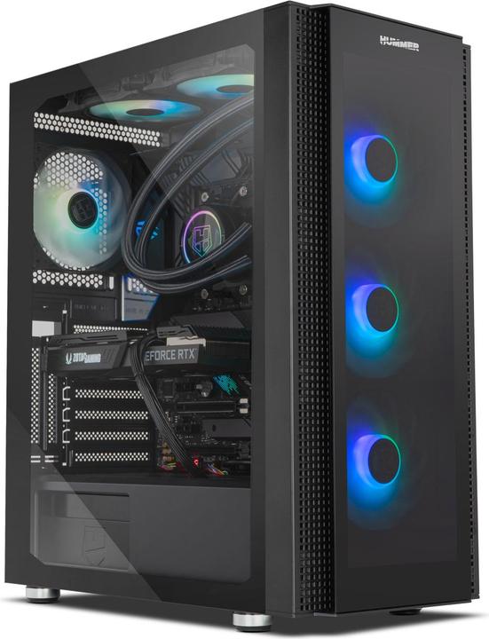 Immagine prodotto Nox Lobster Horus - Midi Tower - PC - Nero - ATX - EATX - micro ATX - Micro-ITX - (ATX, mATX, Micro-ITX)