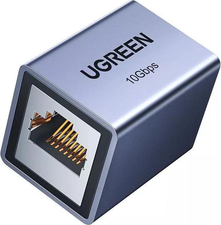 Ugreen - Adapter NW261 (15117) - RJ45 Ethernet Connector, 1.5A, 10Gbps, Aluminum Alloy - Black