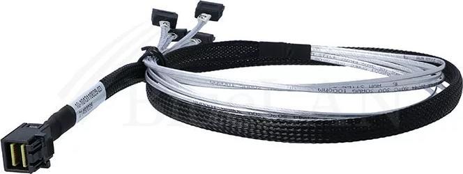 Produktbild BlueLAN internes MiniSAS Hybrid Kabel SFF-8643/4x SATA 50cm (50 cm)