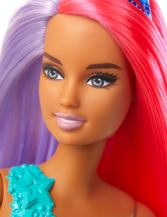 Produktbild Barbie Dreamtopia Meerjungfrau Puppe (pink- und lilafarbenes Haar)