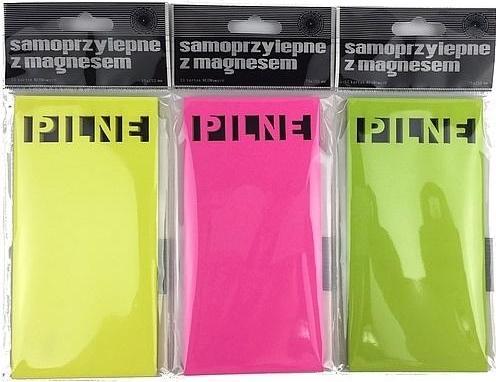 Ziemia Obiecana Elektrostatische Notizen, 75 x 75 mm, 100 K, dringend (75 x 75 mm)