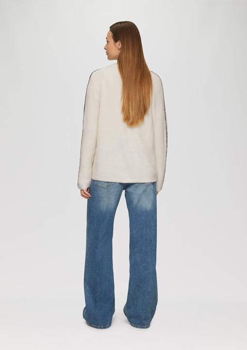 Immagine prodotto S.Oliver Strickjacke Strickjacke aus Wollmix mit Kontrast-Details (48)