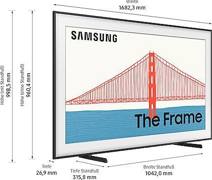 Produktbild Samsung GQ75LS03AAUXZG (75", QLED, 4K, 2021)