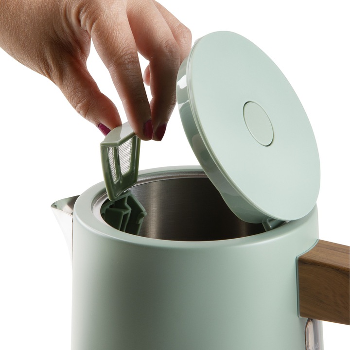 Produktbild Domo DO 9282 WK Wasserkocher 1,7L 2200W matt grün (1.70 l)