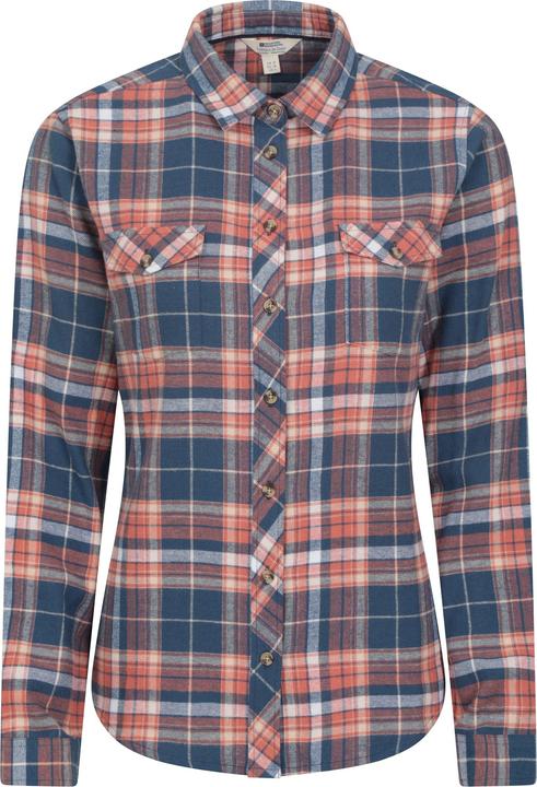 Actual product image Mountain Warehouse Womens/Ladies Willow Flannel Shirt (44)