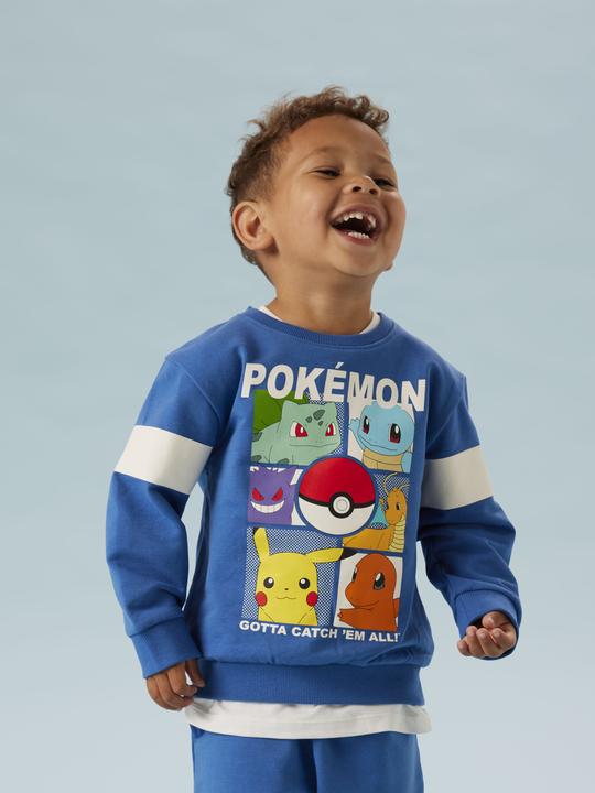Produktbild Name it Nmmjussy Pokemon Nreg Sweat Bru Noos Sky (92)