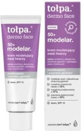 Produktbild Tołpa Tolpa Dermo Face 50+ Modelar Face Oval Modeling Cream Day SPF15 40ml (40 ml, Tagescreme, SPF 15)