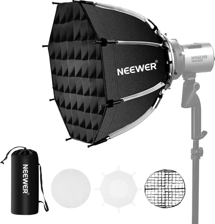 Produktbild Neewer 45cm 8 Ribs Quick Release Softbox With Honeycomb Grid (45 cm)