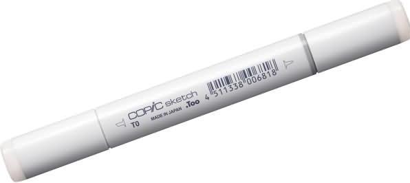 Image du produit Copic Sketch type T - 0 (T-0 - Toner Gray No.0, 1 x)