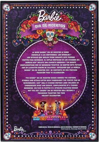 Productafbeelding Barbie Handtekening Dia de Muertos Ken