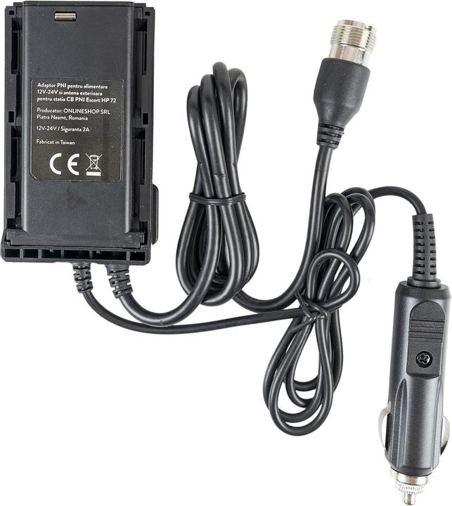 Produktbild PNI Escort HP 72 CB-Funkpaket mit 12V-24V-Netzteil und externer Antenne (0.50 km)