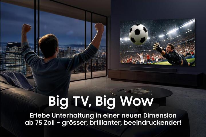 Actual product image Samsung QE75QN80HAUXXN (75", QN80H, NeoQLED, 4K, 2026, CH)