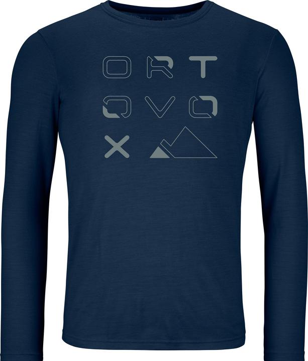 Actual product image Ortovox 185 Merino Brand Outline L/S (S)