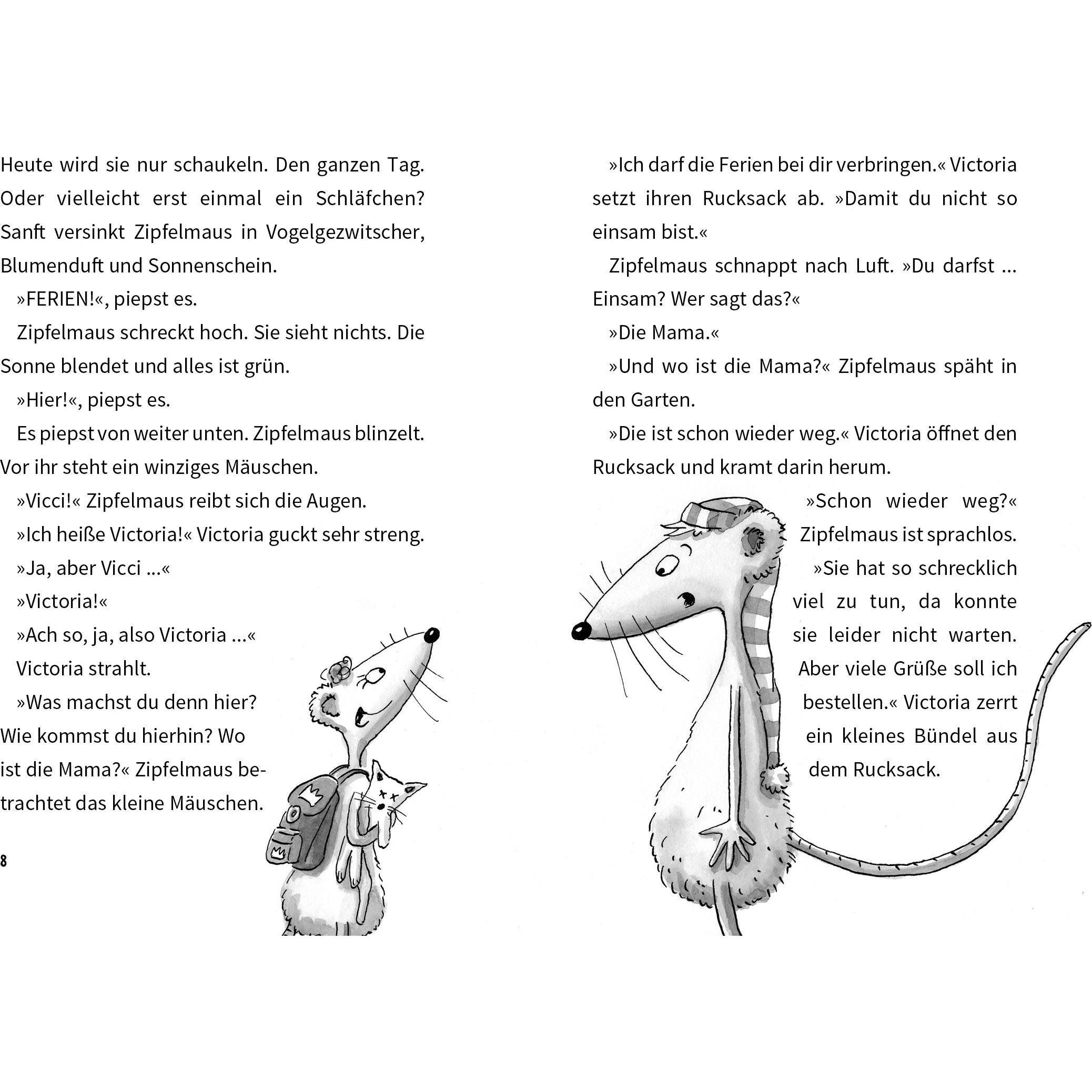 Thumbnail - Zipfelmaus und die Glitzerkatze, Kinderbücher von Ina Krabbe, Uwe Becker