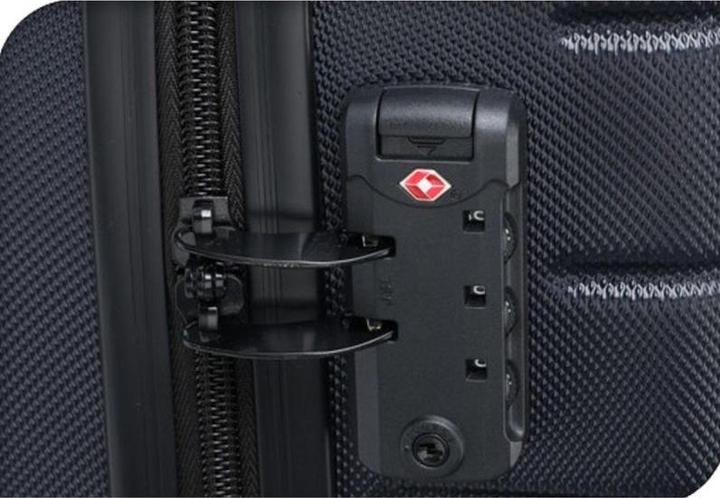 Actual product image ProWorld Walizka Podróżna Kabinowa 20 Cali Z Komorą Na Laptopa Szary (37 l)