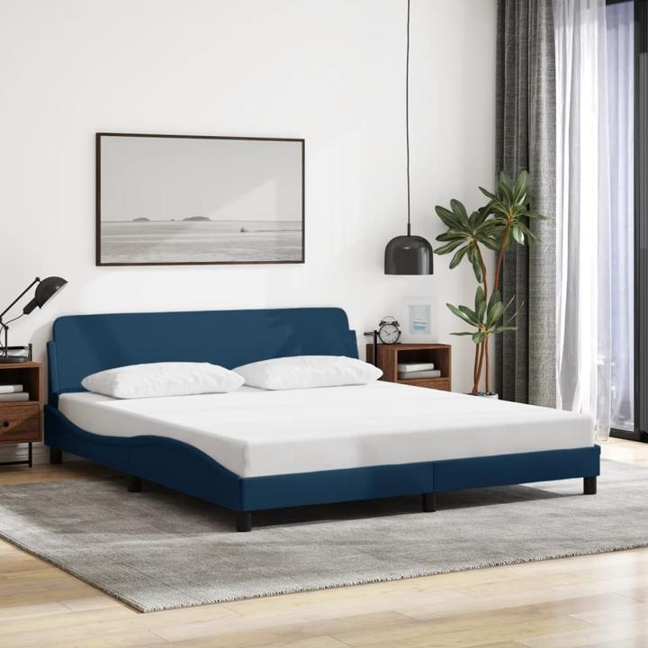 Produktbild VidaXL Bettgestell mit Kopfteil Stoff (180 x 200 cm)