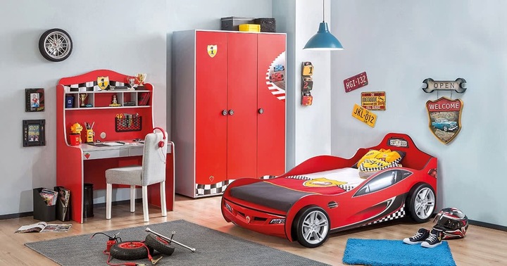 Produktbild Cilek Racecup Schreibtisch mit Aufsatz